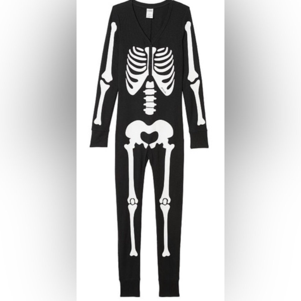 Last day today vs pink skeleton onsie size large